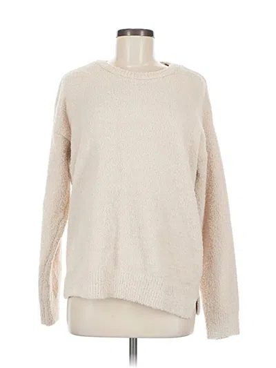 Pre-owned Cupcakes And Cashmere Pullover Sweater In White