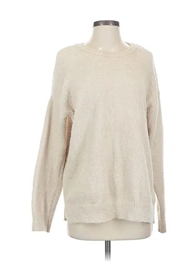 Pre-owned Cupcakes And Cashmere Pullover Sweater In White