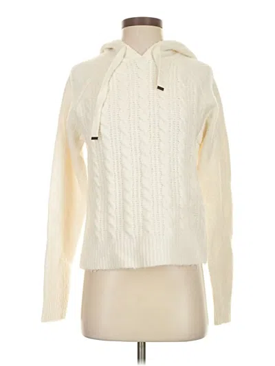 Pre-owned Cupcakes And Cashmere Pullover Sweater In White