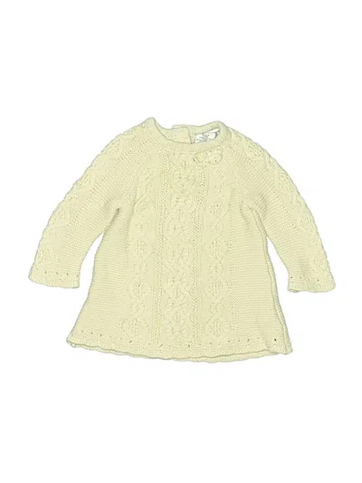 Pre-owned Cupcakes And Cashmere Babies' Pullover Sweater In Yellow
