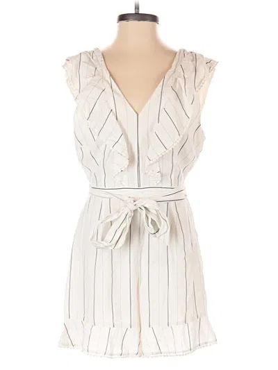 Pre-owned Cupcakes And Cashmere Romper In Ivory