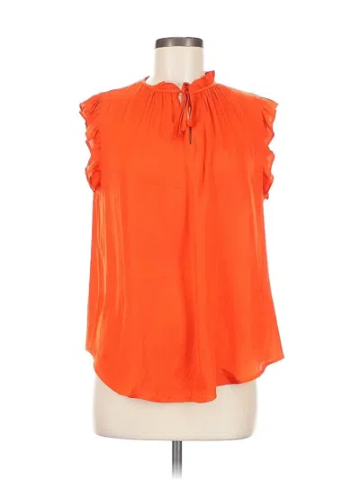 Pre-owned Cupcakes And Cashmere Sleeveless Blouse In Orange
