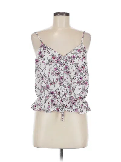 Pre-owned Cupcakes And Cashmere Sleeveless Blouse In Purple