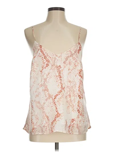 Pre-owned Cupcakes And Cashmere Sleeveless Blouse In White