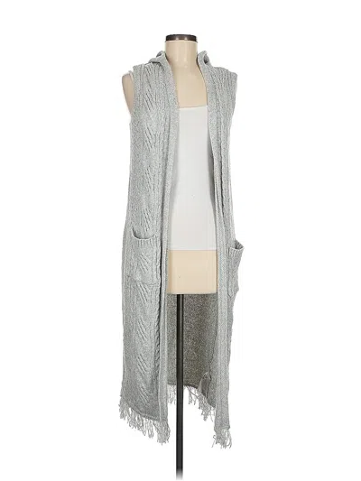 Pre-owned Cupcakes And Cashmere Sweater Vest In Gray