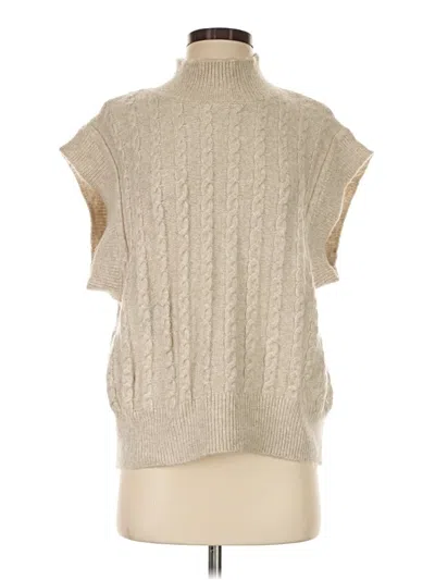 Pre-owned Cupcakes And Cashmere Sweater Vest In Tan