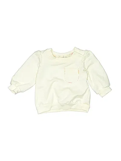 Pre-owned Cupcakes And Cashmere Babies' Sweatshirt In White