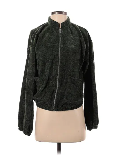 Pre-owned Cupcakes And Cashmere Track Jacket In Green