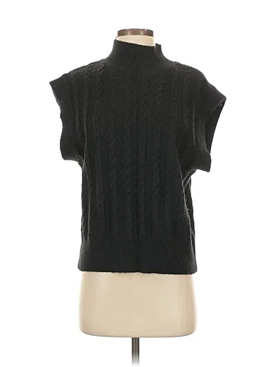 Pre-owned Cupcakes And Cashmere Turtleneck Sweater In Black