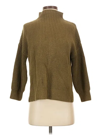 Pre-owned Cupcakes And Cashmere Turtleneck Sweater In Brown