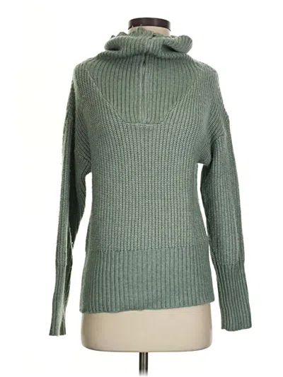 Pre-owned Cupcakes And Cashmere Turtleneck Sweater In Green