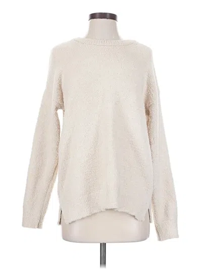 Pre-owned Cupcakes And Cashmere Turtleneck Sweater In Ivory