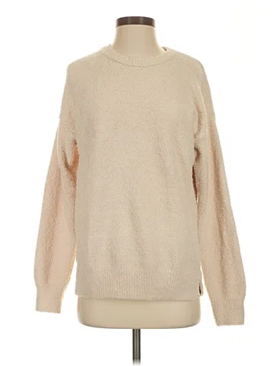 Pre-owned Cupcakes And Cashmere Turtleneck Sweater In Tan