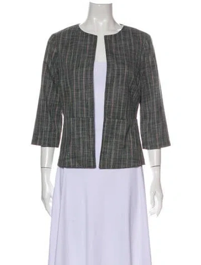 Pre-owned Cupcakes And Cashmere Tweed Pattern Evening Jacket In Gray