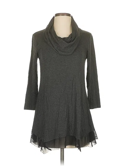 Pre-owned Cupio 3/4 Sleeve T-shirt In Gray