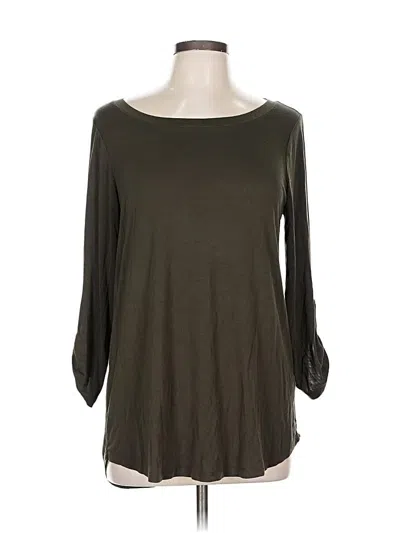 Pre-owned Cupio 3/4 Sleeve T-shirt In Green