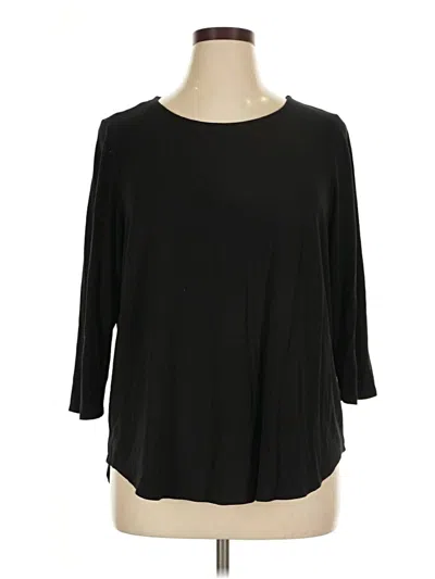 Pre-owned Cupio 3/4 Sleeve T-shirt In Black