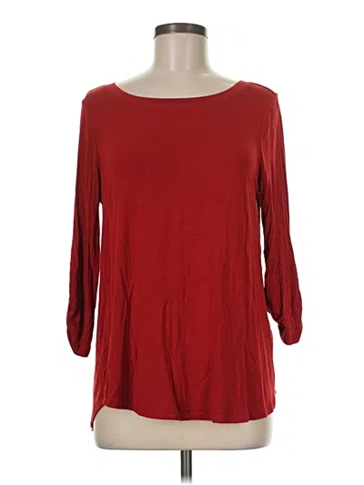 Pre-owned Cupio 3/4 Sleeve T-shirt In Red