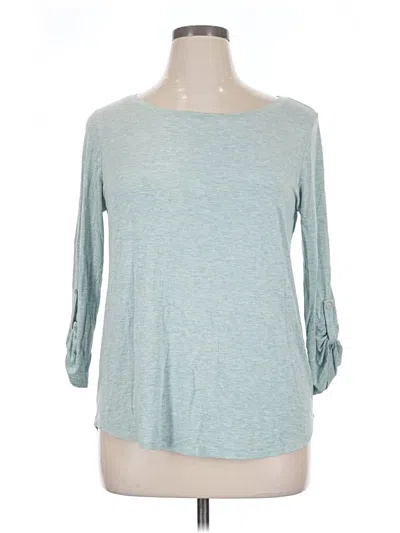Pre-owned Cupio 3/4 Sleeve T-shirt In Teal