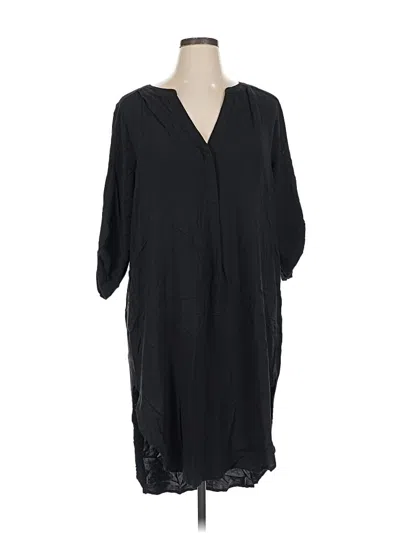 Pre-owned Cupio Casual Dress In Black