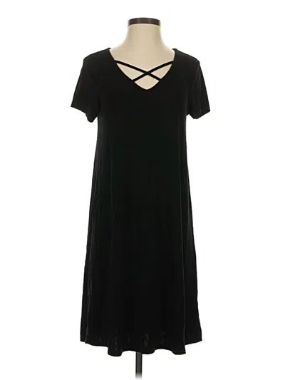 Pre-owned Cupio Casual Dress In Black