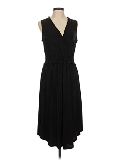 Pre-owned Cupio Casual Dress In Black