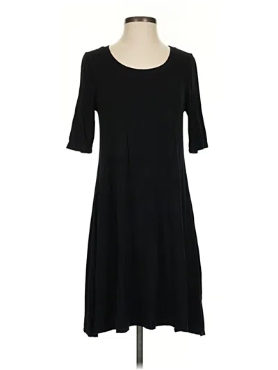 Pre-owned Cupio Casual Dress In Black