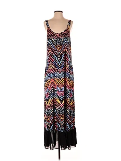 Pre-owned Cupio Casual Dress In Black