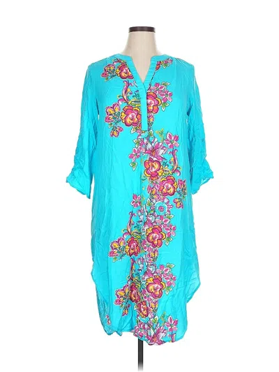 Pre-owned Cupio Casual Dress In Blue