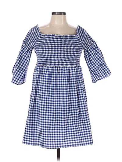 Pre-owned Cupio Casual Dress In Blue