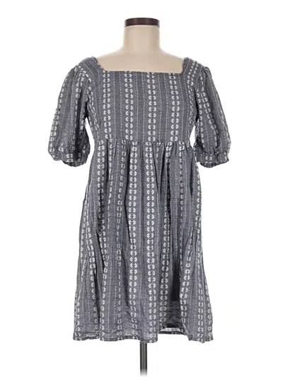 Pre-owned Cupio Casual Dress In Blue