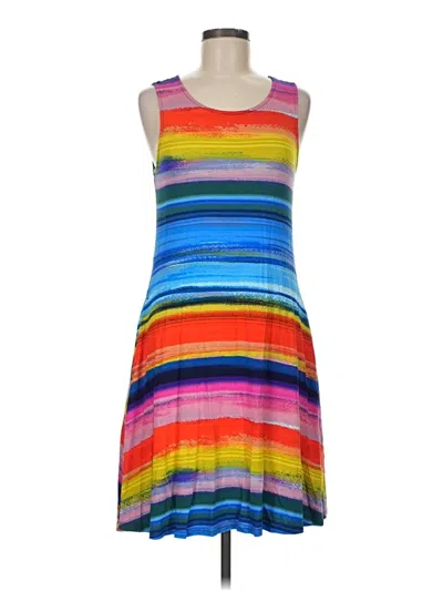Pre-owned Cupio Casual Dress In Blue