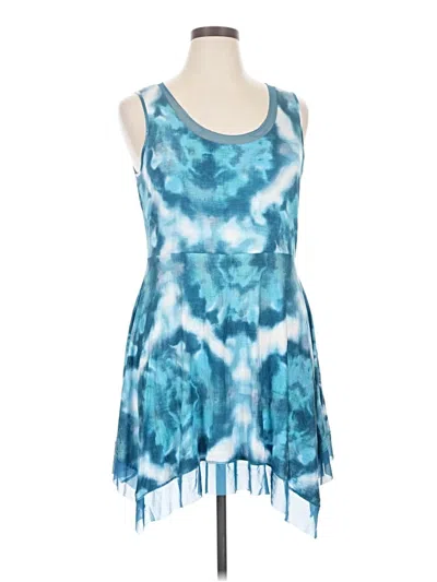 Pre-owned Cupio Casual Dress In Blue