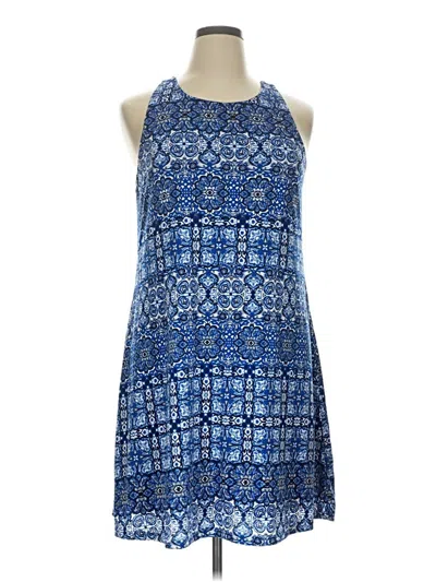 Pre-owned Cupio Casual Dress In Blue