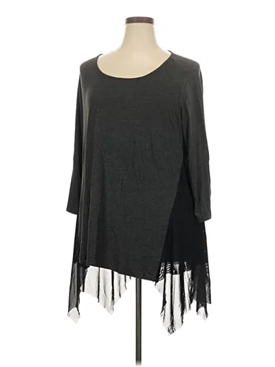 Pre-owned Cupio Casual Dress In Gray