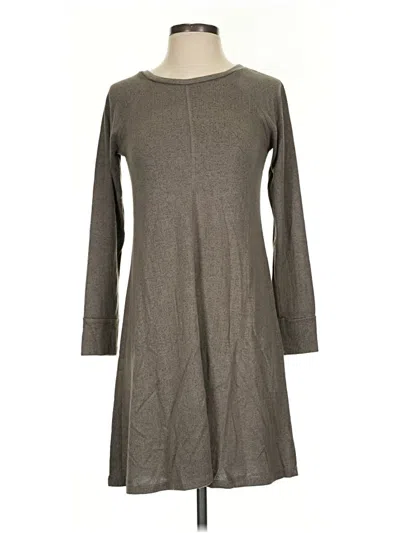 Pre-owned Cupio Casual Dress In Gray