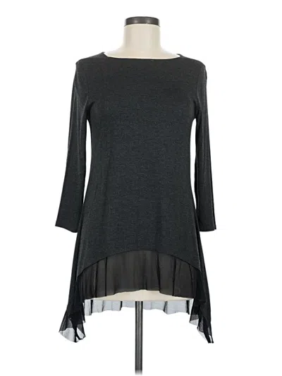 Pre-owned Cupio Casual Dress In Gray