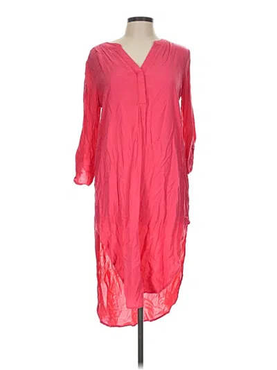 Pre-owned Cupio Casual Dress In Pink