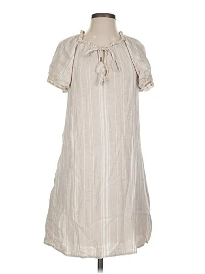 Pre-owned Cupio Casual Dress In Tan