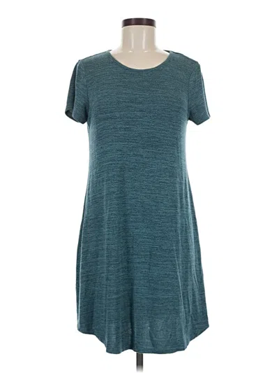 Pre-owned Cupio Casual Dress In Teal