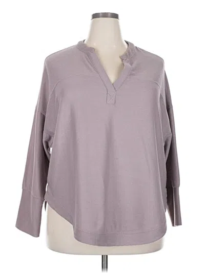 Pre-owned Cupio Long Sleeve Polo Shirt In Gray