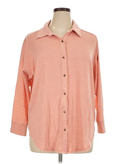 Pre-owned Cupio Long Sleeve Polo Shirt In Orange