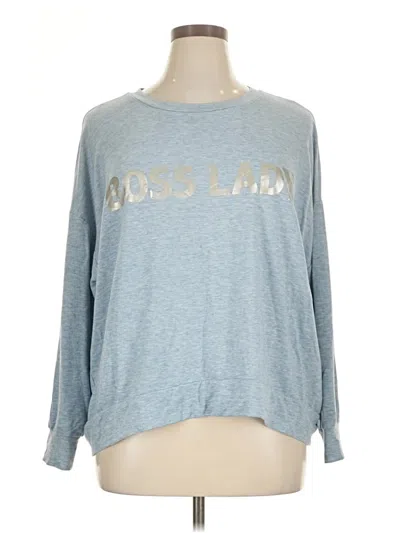 Pre-owned Cupio Long Sleeve T-shirt In Blue