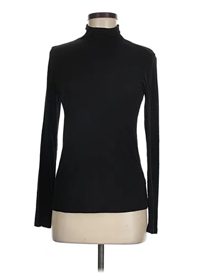Pre-owned Cupio Long Sleeve Turtleneck In Black