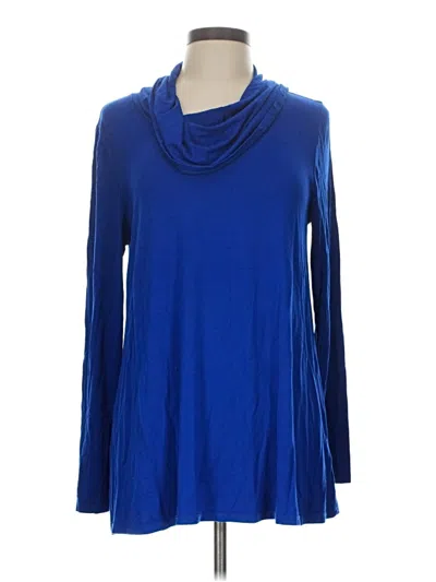 Pre-owned Cupio Long Sleeve Turtleneck In Blue