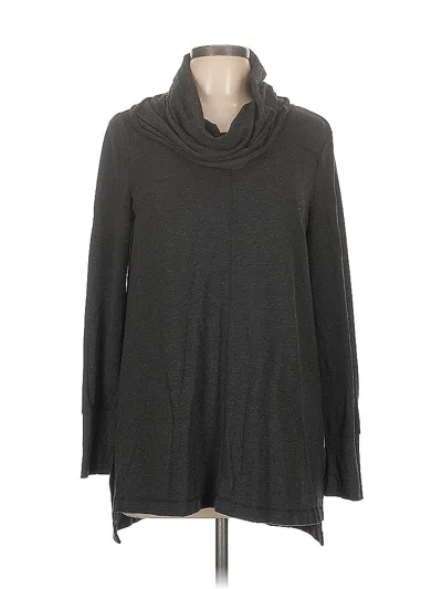 Pre-owned Cupio Long Sleeve Turtleneck In Gray