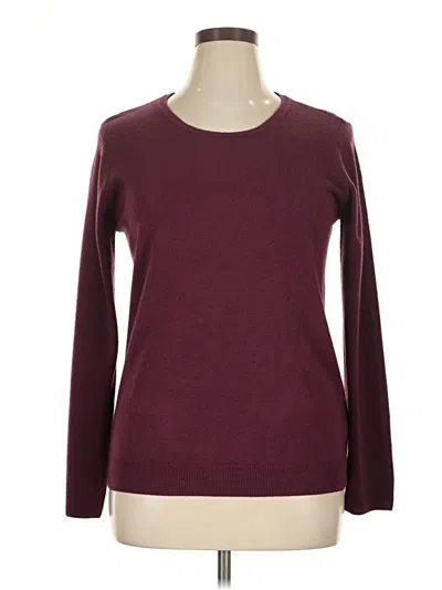 Pre-owned Cupio Pullover Sweater In Burgundy