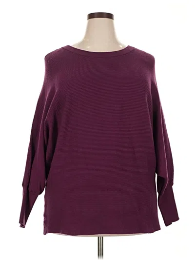 Pre-owned Cupio Pullover Sweater In Burgundy