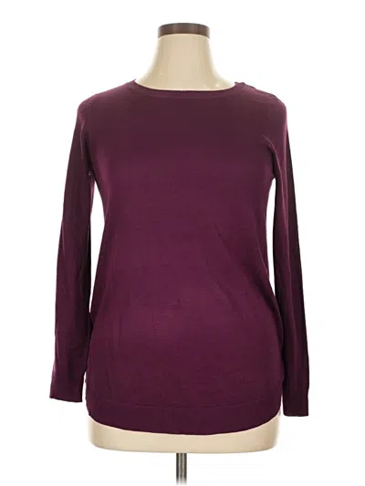 Pre-owned Cupio Pullover Sweater In Burgundy