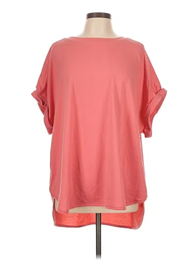 Pre-owned Cupio Short Sleeve Blouse In Pink
